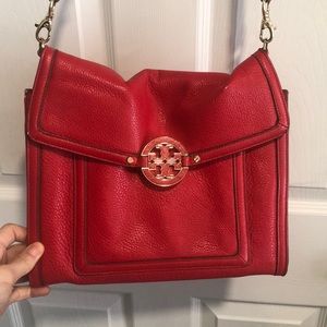 Red tory Burch crossbody